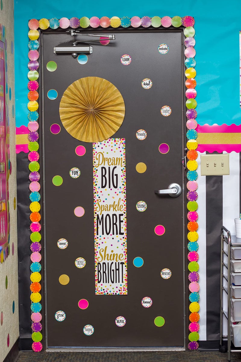 Teacher Created Resources Confetti Positive Words Mini Accents - Image 3